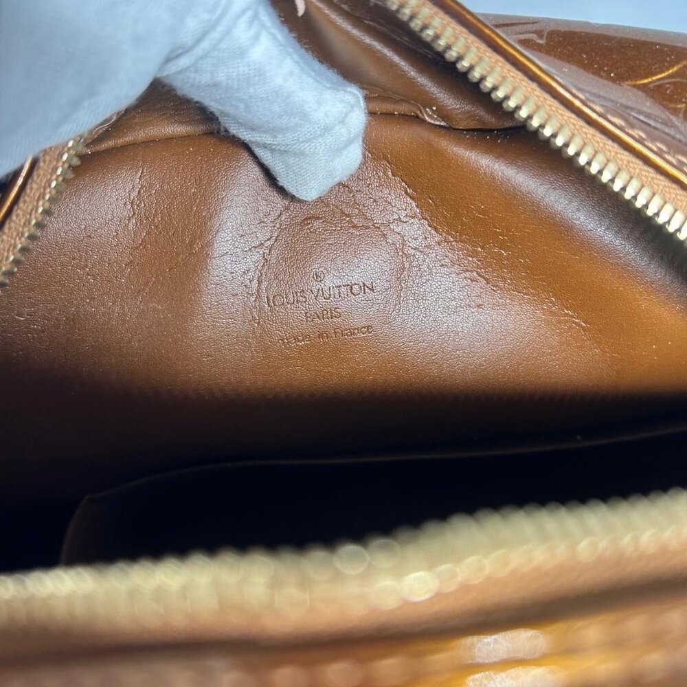 💎✨Authentic✨💎Louis Vuitton Tompkins square vernis brown - Picture 11 of 12